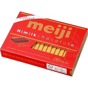 Meiji ea 일본직구 메이지 하이 밀크 초콜릿 박스 26개입 팩