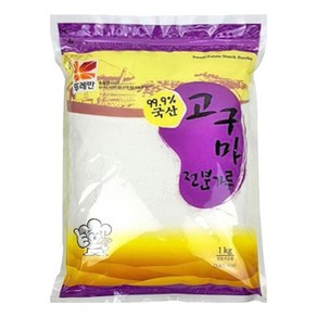 뚜레반 고구마 전분가루 A+ 1kg, 1개