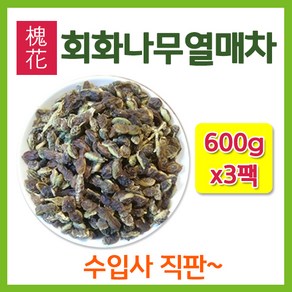 The큰나무 회화나무열매 600g 메노페이스, 3개