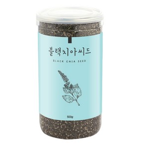 천애지하늘사랑 블랙 치아씨드 500g, 1개