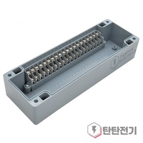 FIBOX 플라스틱 핀박스 FI-20 PIN(Blue)-N 터미널 조인트 단자 제어 박스, 1개