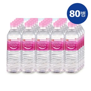 동원샘물 웨이크업뷰티 500mL x 80병, 80개