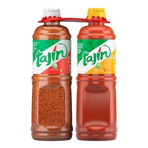 TAJIN 클라시코 시즈닝(396g)과 타진 과일 샤무아 소스(436g) Clasico Seasoning(396g) and Tajin Fuity Chamois Sauce(436g, 2세트, 832g