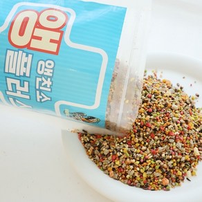 앵친소 앵플러스 앵무새 모이 영양 사료 펠렛 새먹이 모이 새용품, 1개, 100g