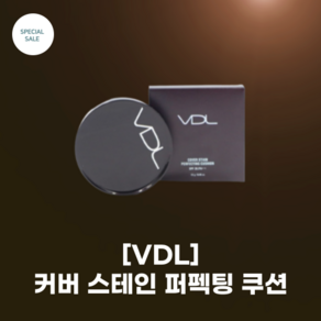 [VDL] #브이디엘 #커버스테인 퍼펙팅 쿠션 15g(SPF35) 5colors_본품_구름같이 가벼운 커버 롱래스팅 퍼프 본품