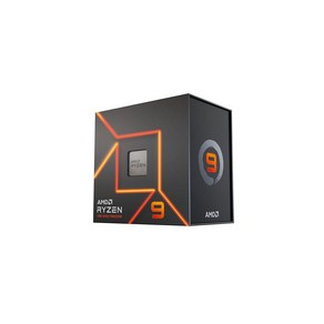 AMD Ryzen 9 7900X 12코어 24스레드 언락 데스크탑 프로세서, 라이젠 9 7900X_CPU 전용, 1개