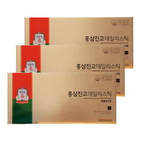 정관장 홍삼진고 데일리스틱, 300g, 3박스