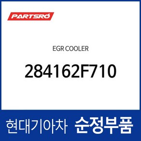 EGR쿨러 (284162F710) 맥스크루즈 더뉴 스포티지R (SL) (3세대) 뉴 투싼ix 올뉴 싼타페 (DM) 뉴 쏘렌토R (XM)