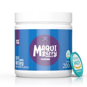 왓푸드 마키베리 분말 셀렉트 200g 300g 칠레) 금속이물 OK, 1개