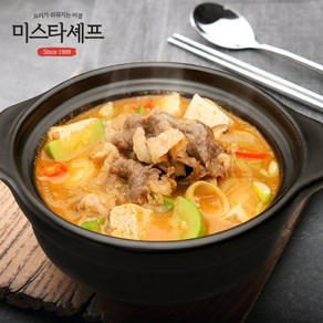 미스타셰프 차돌 된장찌개 500g 6팩, 6개