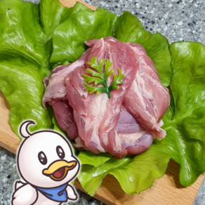 한결컴퍼니 생 오리목살 1kg 냉동 손질 생오리목살 오리고기