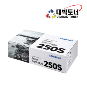 삼성 MLT-K250S 정품토너 MLT-K250L SL-M2893FW M2630 M2843DW M2680FN, 1개, MLT-K250S[완제품]