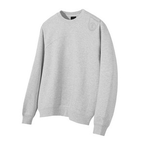 스위브 Round Uppe Seam Sweatshit Oatmeal Gey LSRSCTM111M