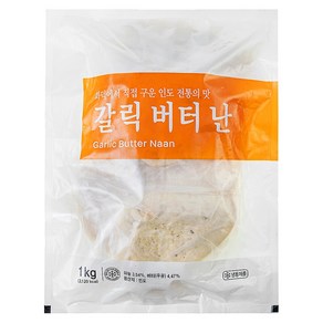 세미원 냉동 갈릭버터난 1kg, 1개