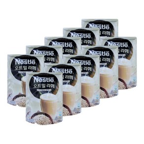 자판기원료 - 네슬레 오트밀 라떼 500g BSCOFFEE, 1개입, 10개