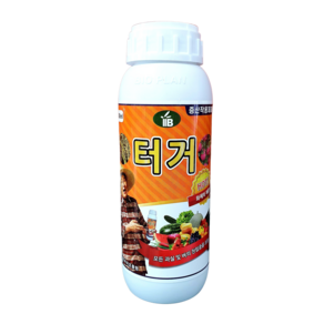 터거 500ml 과수 사과 비대 당도 착색 향상 증산작용 벼 수확 단축 엑토신 바이오플랜, 1개