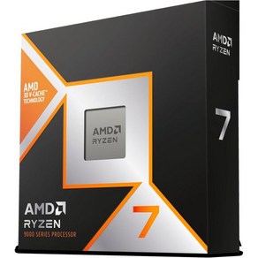 AMD RYZEN 7 9800X3D 8코어 16스레드 데스크탑 프로세서, 1개