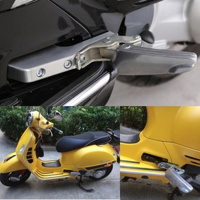 베스파 텐덤 스탭 보조 발판 확장 VESPA GTS300 GTV125 250 300ie, 레드색, 1개