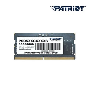 패트리어트 DDR5 32G PC5-44800 CL46 SIGNATURE 5600MHz 노트북용 파인인포 (하이닉스 칩 내장), 1개