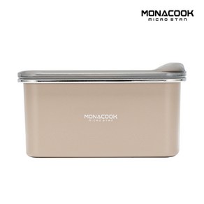 [모나쿡] 마이크로 스텐 밀폐용기 2900ml, 1개