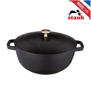 [AK플라자] [스타우브] [스타우브] 아시아볼 18cm 블랙 (ST1731823), 단일사이즈, 1개