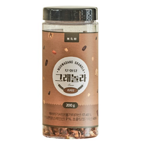 무화당 고단백 저당 그래놀라 카카오, 200g, 5개