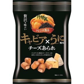 mica 일본직구 키라라 프렌치 향이 나는 캐비어 x 성게 맛 치즈 우박 45g 6봉지, 사이즈, 6개