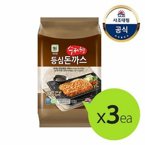 사조대림 [대림냉동] 수제형등심돈까스 2 000g x3개 /대용량, 1개, 200g