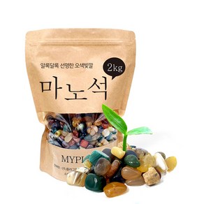 마이플랜트 마노석 2kg 소포장