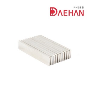 초강력 네오디움 사각자석 50x10x2mm