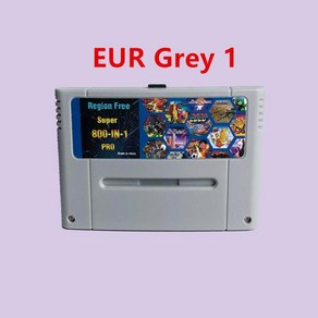 슈퍼패미콤 겜보이 고전게임 슈퍼 멀티 800 인 1 Evedive 게임 카드 카트리지 SNES 16 비트 미국 EUR 일본 버전 비디오 콘솔, [01] Gey 1, 한개옵션1, 03 EUR Gey 1