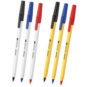 모나미 153 STICK 볼펜 12개입 0.7mm 1.0mm, 0.7 흑