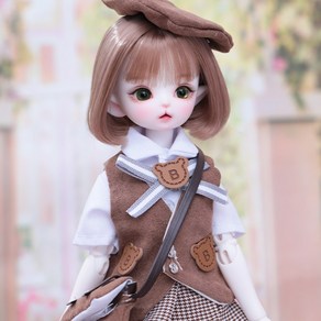 구체관절인형 28cm 교복 메이크업 풀세트 doll USD BJD 1/6 구관 피규어 26cm