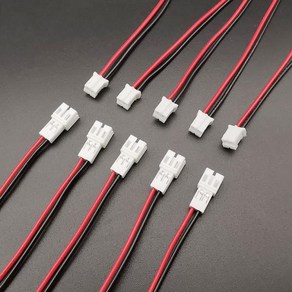 미니 마이크로 JST PH 2.0mm 피치 2 핀 암 잭 와이어 케이블 커넥터 플러그 소켓 26AWG 5 쌍, 01 2Pin_01 PH2.0