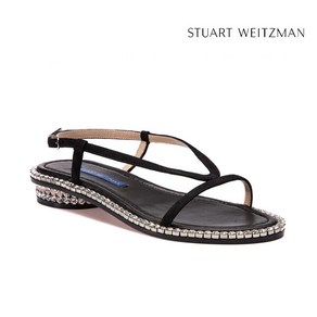 S.WEITZMAN 스튜어트 와이츠먼 S.WEITZ SHOE FAYE BLACK SUEDE 대기업면세점 내수판매 재고