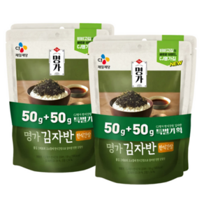 비비고 한식간장 김자반, 50g, 4개