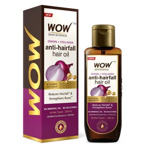 WOW Skin Science Onion Black Seed Hai Oil - Noui WOW Skin Science Onion Black Seed Hai Oil - 아몬드, 1개