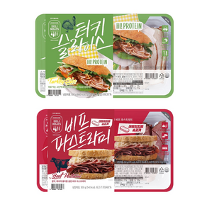 [코스트코] 존쿡 터키 브레스트 슬라이스 250g x 2 + 비프 파스트라미 250g x 2 780000, 1개