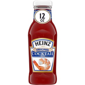 Heinz Cocktail Sauce (12 oz Bottle) 하인즈 칵테일 소스(12온스 병), 1개, 340g