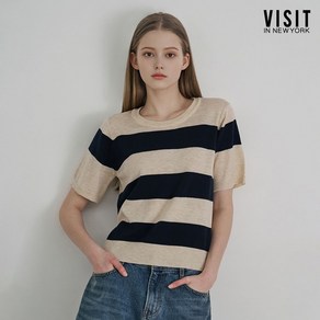 (백화점 상품) 믹스드 컬러 니트(VB4SKF1) 4711171, GREY(35)
