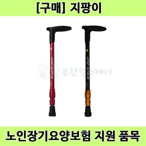 [노인장기요양] ONE STICK J-1000 복지용구 일자형 등산용 노인 어르신 지팡이 보행보조용품