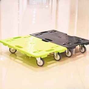 연결형 달리 대차 운반 택배 이사 물류 카트 구루마, 42x28 블루2인치나일론휠, 1개