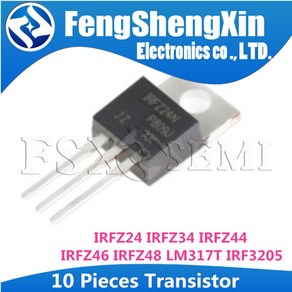 10PCS IRFZ24 LM317T 트랜지스터 TO220, [06] LM317T