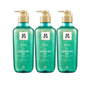 려 청아 딥클렌징&두피 샴푸 550ml, 3개