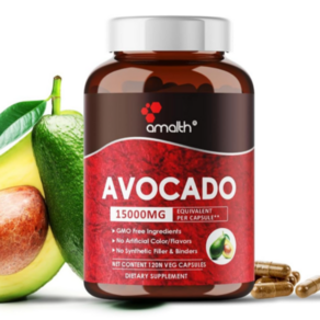 아보카틴b 1000mg 120캡슐 아보카딘 B 아보카도 추출물 AMALTH Avocado