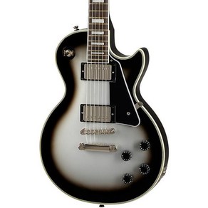 Epiphone Les Paul Custom Limited-Edition Electic Guita Silve Bust, One Size, One Colo, 1개