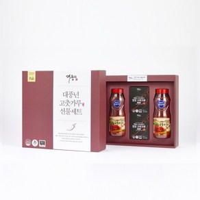 찬들마루 대풍년 고추이야기 선물세트(고추가루500g x2 스틱 2box), 500g, 2개