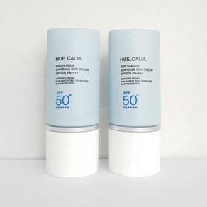 휴캄 자작나무 수분 앰플 선크림 SPF50+ PA++++, 2개, 60ml