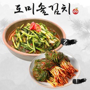 도미솔 맛있는 열무 김치2kg+파김치 1kg, 1개, 단일옵션