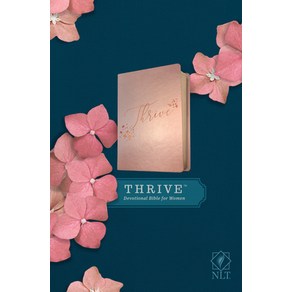 NLT Thive Devotional Bible fo Women (Leathelike Rose Metallic ) Leathe, Tyndale House Publishes, English, 9781496448262